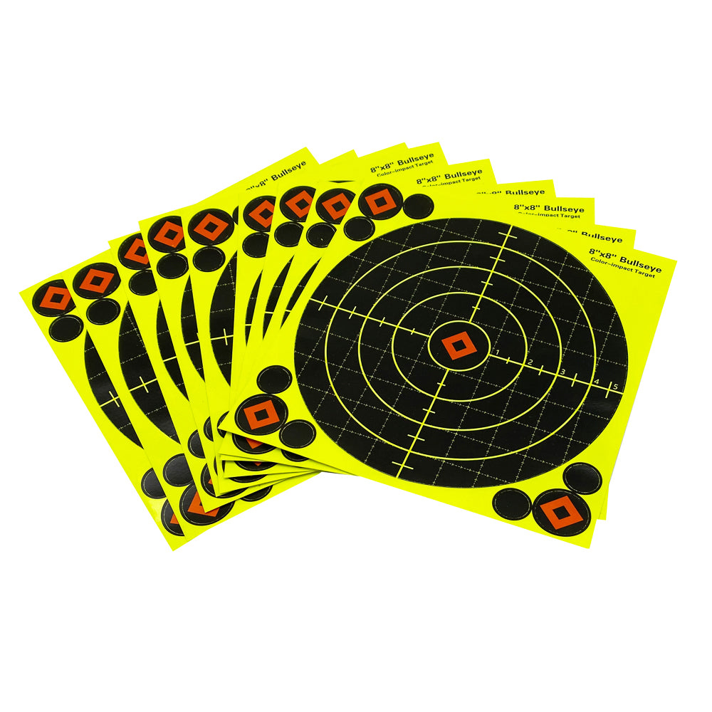 Shooting Targets 8 Adhesive Target Shot Rifle Paper Target