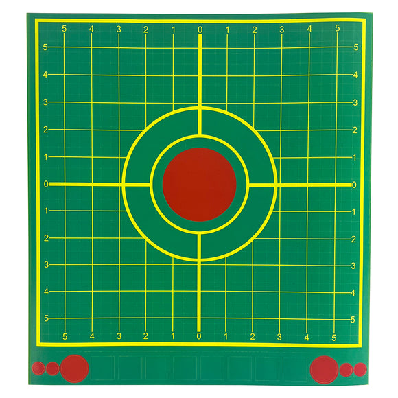 12 X 12 INCH SIGHT IN STICK & SPLATTER SELF ADHESIVE SHOOTING TARGETS PAPER TARGET STICKER (10 PACKS)