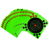 5.5 Inch Splatter Shooting Targets Reactive Paper Target Stickers (25Packs)