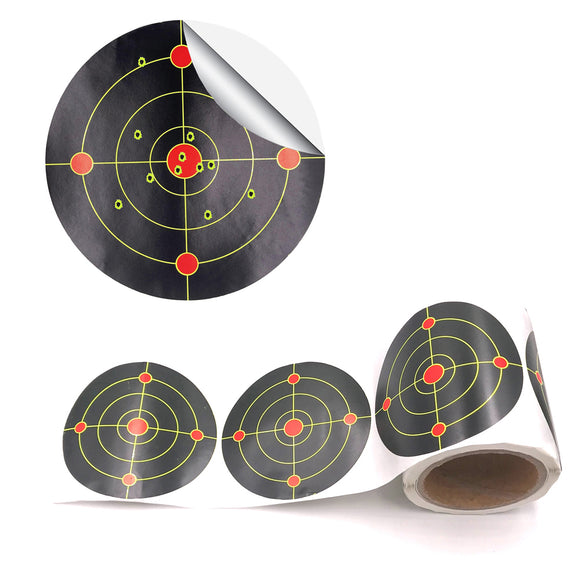 12cm Splatter Targets for Shooting Adhesive (100pcs/Roll)