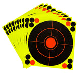 8 inch splatter shooting target sticker sheets