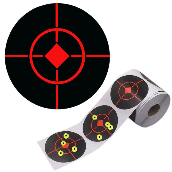 3 Inch reactive targets - 6065 front